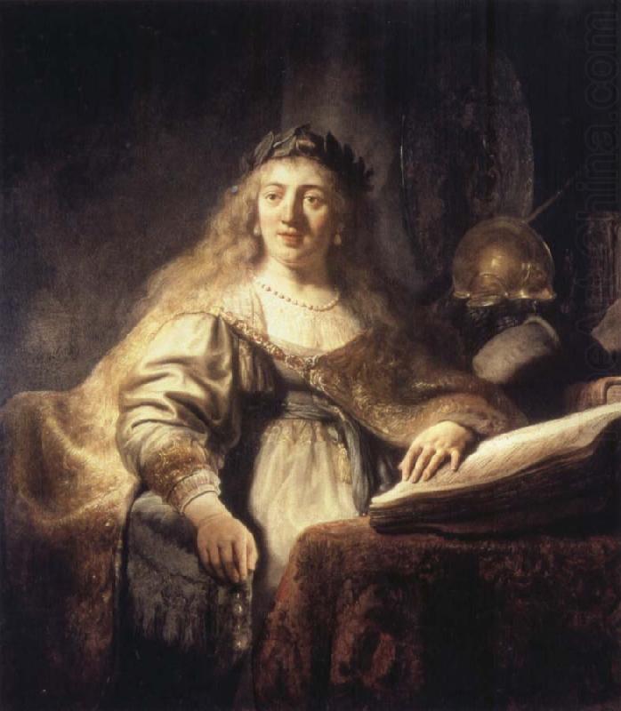 Saskia as Minerva, REMBRANDT Harmenszoon van Rijn
